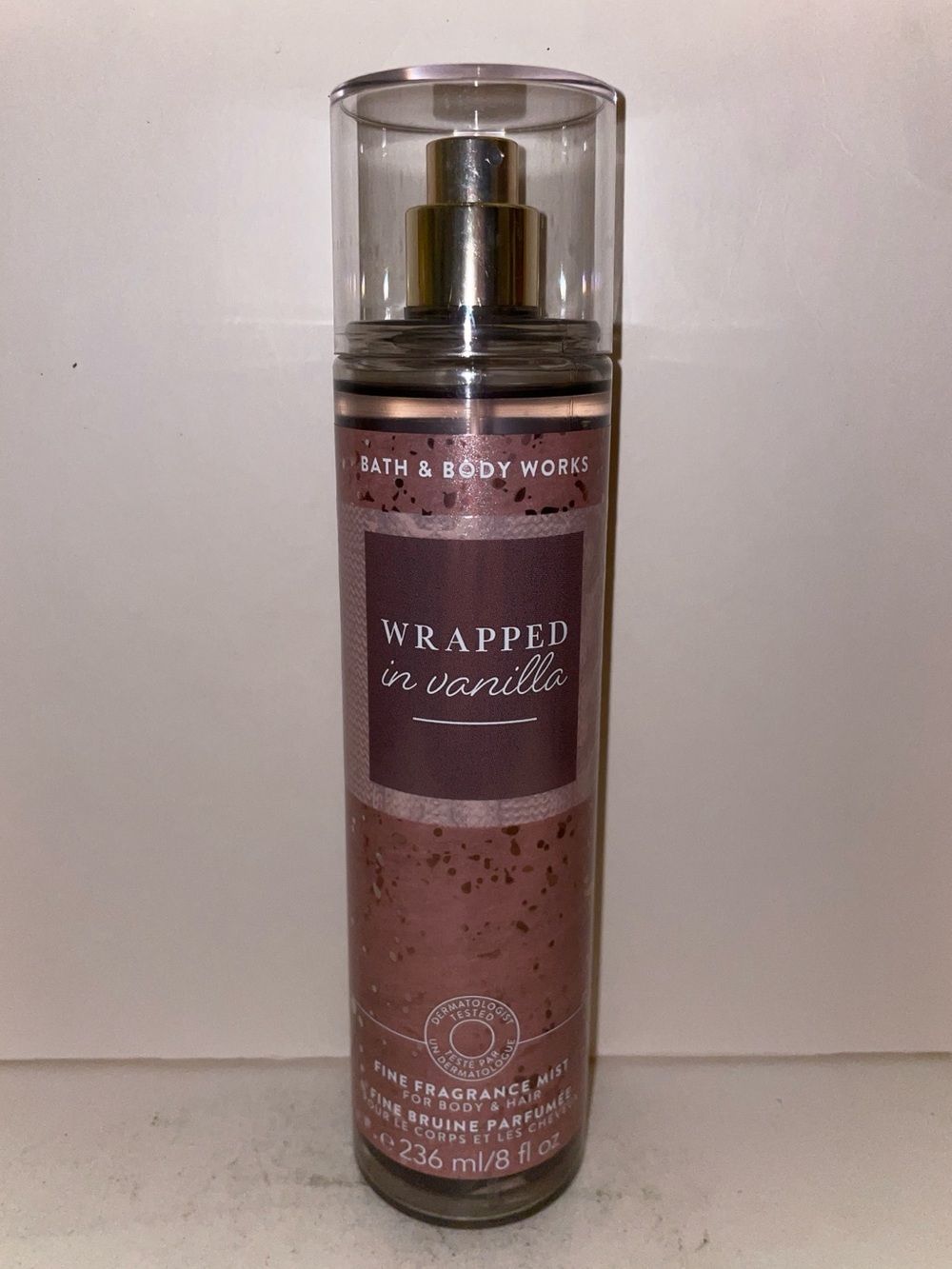 Bath & Body Works Wrapped In Vanilla Fine Fragrance Mist 8oz Discontinued New